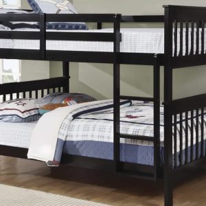 2502_WEB_1 T2052 54″/54″ Bunk Bed Espresso