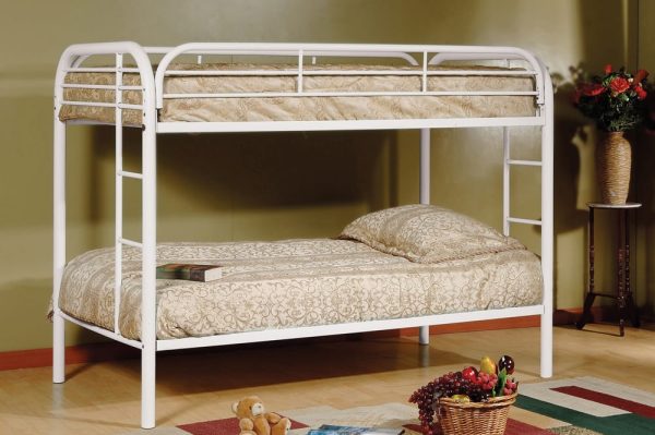 2810W_WEB-1 T0182 Single over Single Bunkbed white
