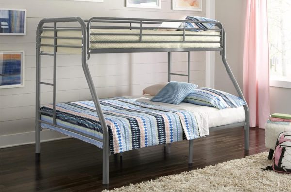 T0282 39″/54″ Bunk Bed Grey