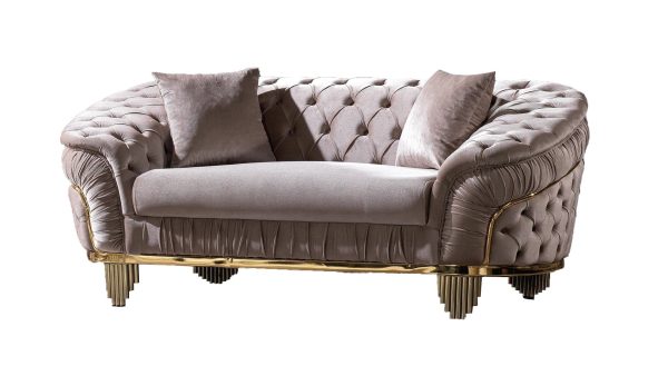 Riva Taupe Sofa Collection