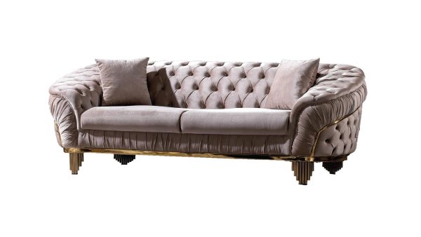 Riva Taupe Sofa Collection