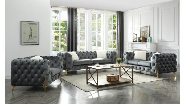 Julia Beige/Grey Sofa Collection