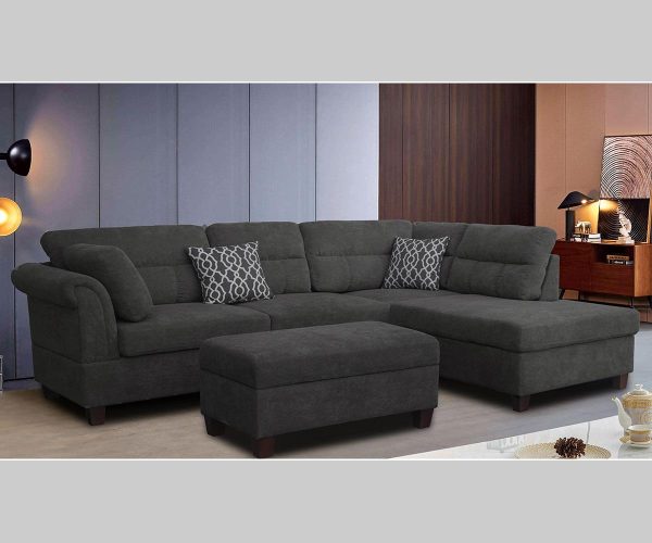 3330-km107-anchor-sectional Paris Sectional Sofa with Ottoman
