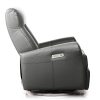 Crescent_PowerSwivelGliderRecliner_PremiumLeather_DarkGrey_Side_White Cerene Power Swivel Glider Recliner-Massage