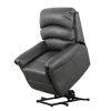 Fresno_LiftChair_Angle_Lift_White Summer Power Lift Recliner - PVC Charcoal
