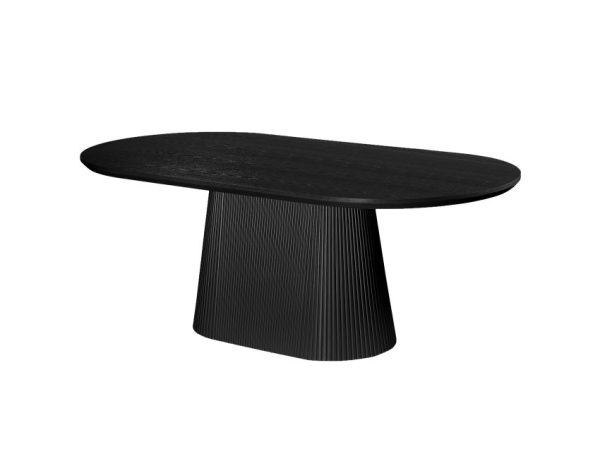Rona 7 Piece Dining Set: Ivory/Black