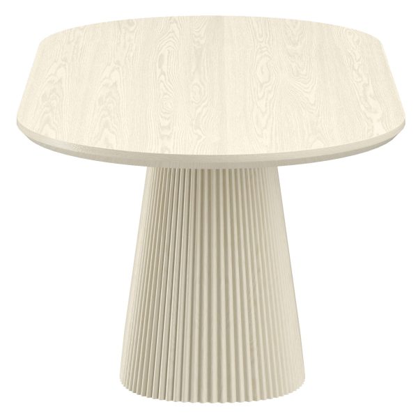 Rona 7 Piece Dining Set: Ivory/Black