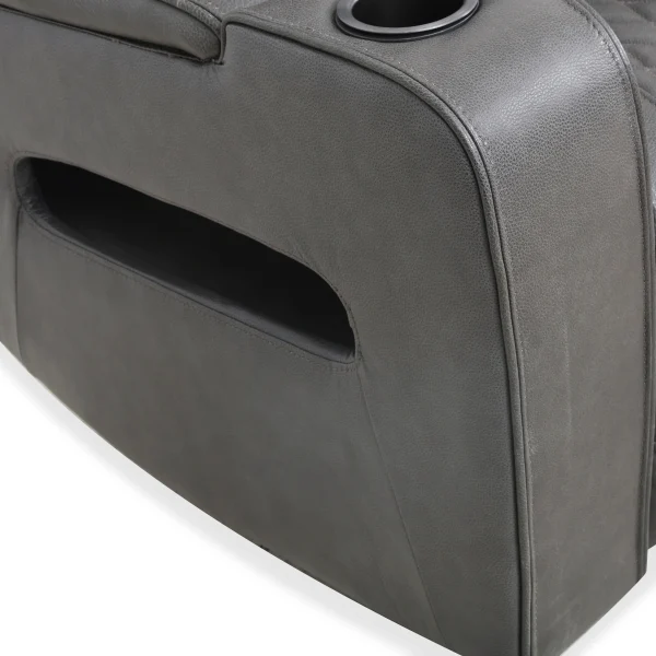 Suri Power Motion Sofa Collection: Black/Charcoal