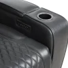 Suri Power Motion Sofa Collection: Black/Charcoal