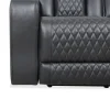 Suri Power Motion Sofa Collection: Black/Charcoal
