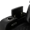 Suri Power Motion Sofa Collection: Black/Charcoal