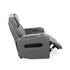 Suri Power Motion Sofa Collection: Black/Charcoal