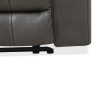 Gisele Power Motion Sofa- Charcoal/Taupe